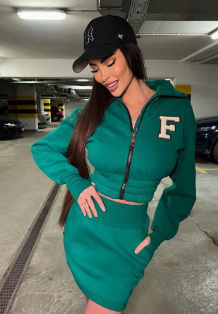 Bawełniana bluza rozpinana